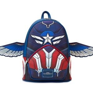 Loungefly Captain America with wings Backpack